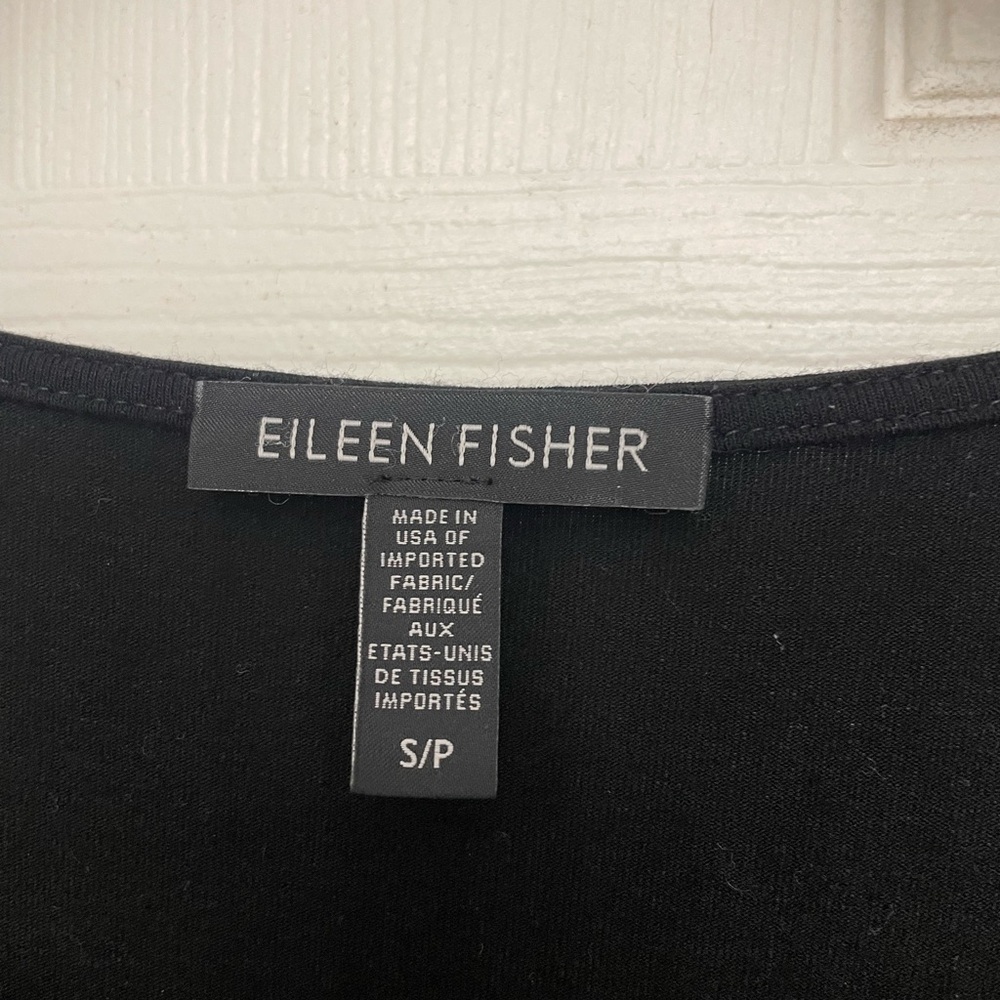 Eileen Fisher Classic Black Blouse